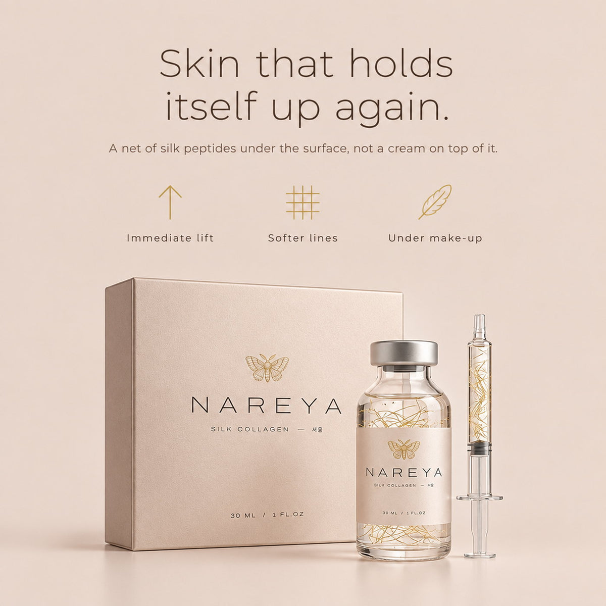 Nareya Korean Silk-Peptide Lifting Serum
