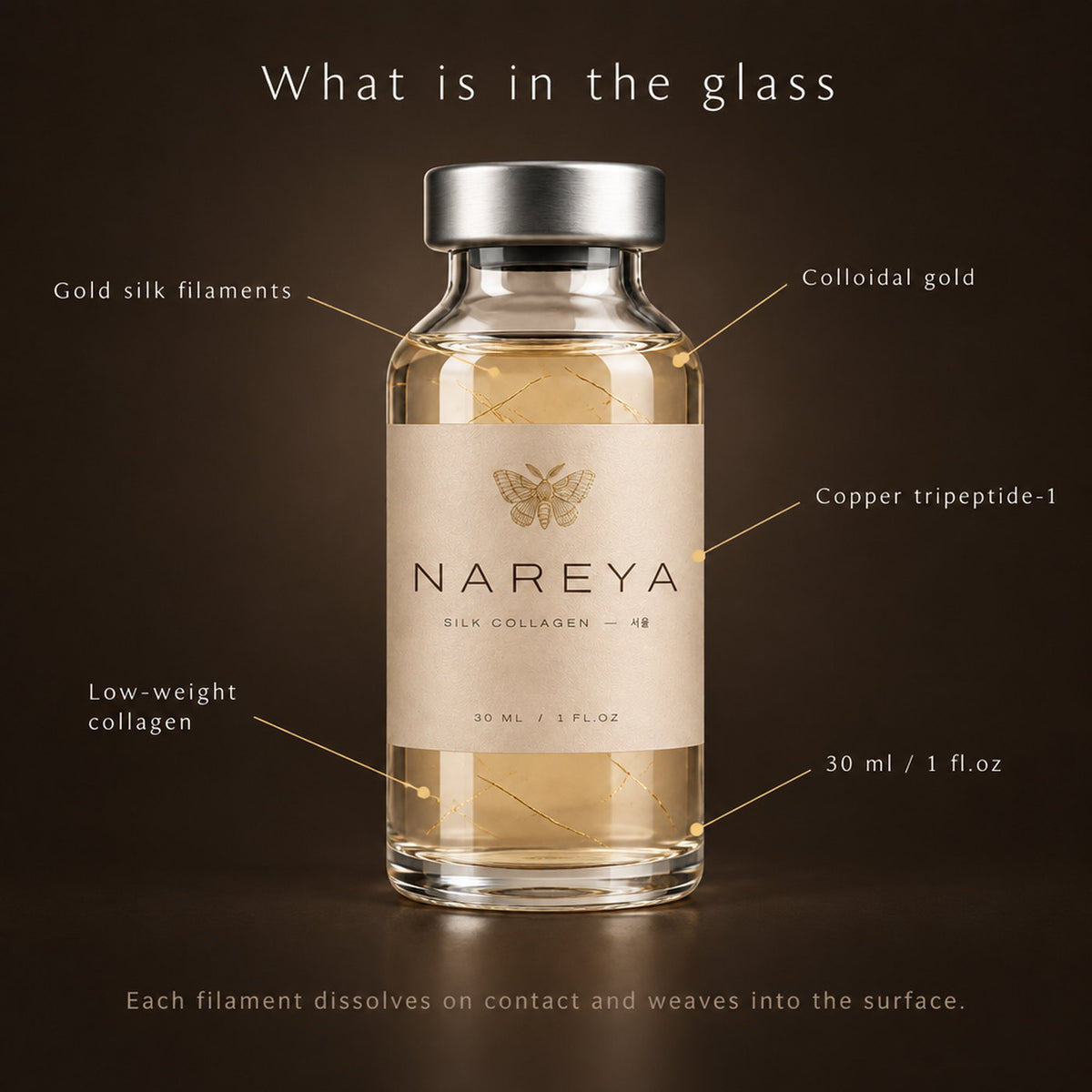 Nareya Korean Silk-Peptide Lifting Serum